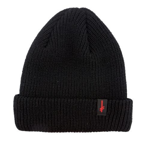 GANG LOGO BEANIE BLACK
