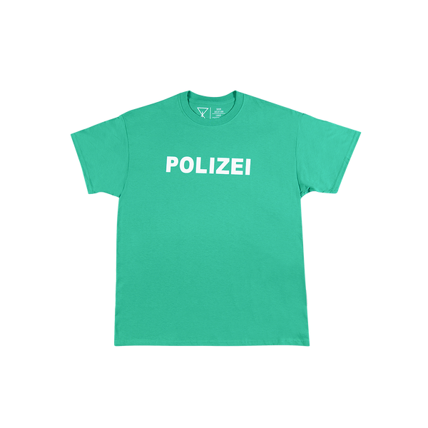 Polizei Tee Green