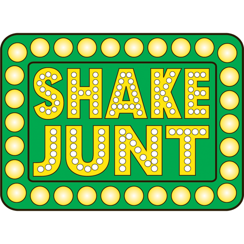 SHAKE JUNT BOX LOGO STICKER