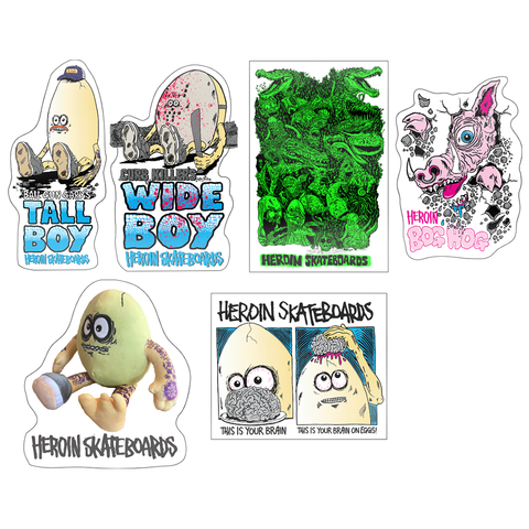 Allegory Assorted Sticker 12pk