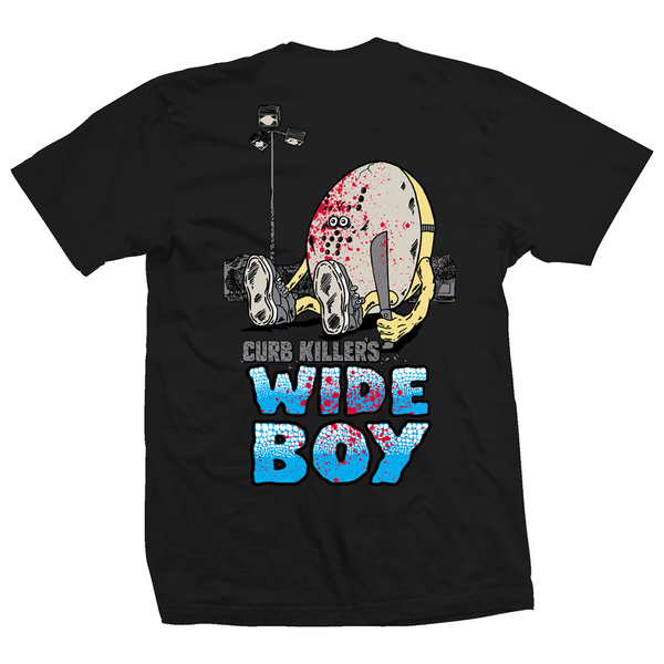 Curb Killer Wide Boy Tee Black