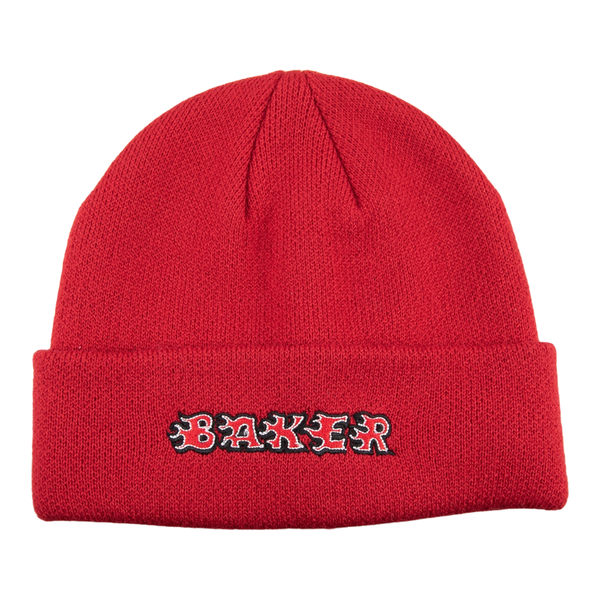 Flames Red Beanie