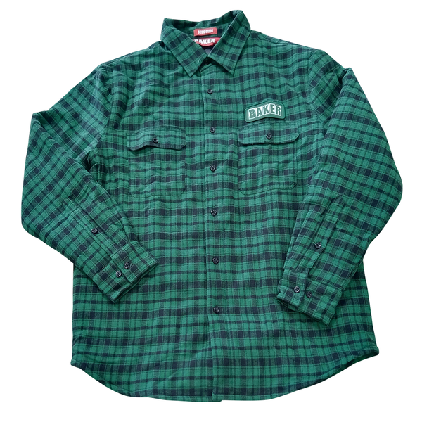 Brand Logo Flannel Jacket