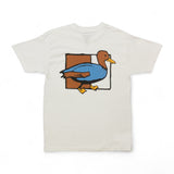 Lucky Duck Tee White