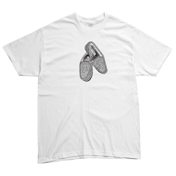 Slippers Tee White