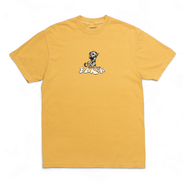 Big Cats Tee Mustard