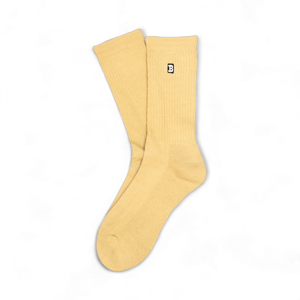 Cream Off-White Socks