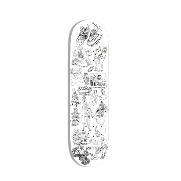 Gustav Sketchbook Deck Shaped 8.25