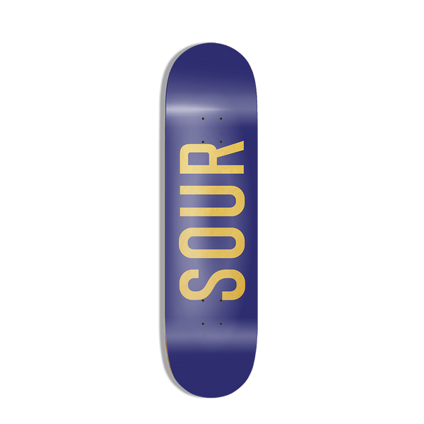 Sour Army Wood Blue/Yellow Deck 8.5