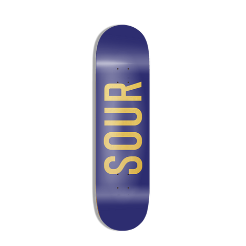 Sour Army Wood Blue/Yellow Deck 8.5