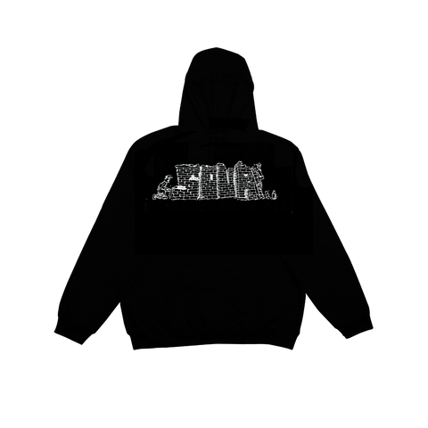 Worker Hoodie Black