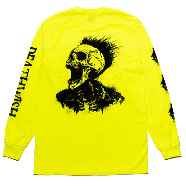 Creeping L/S Tee Neon