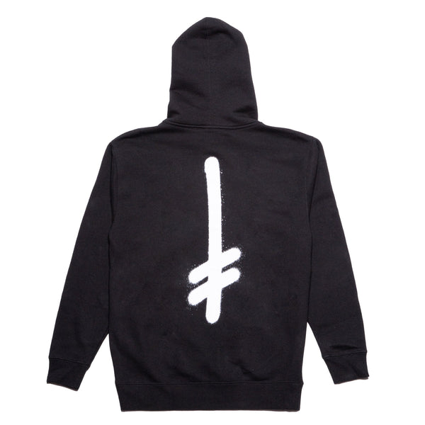 The Truth Zip-Up Black//White