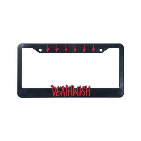DEATHSPRAY LICENSE PLATE COVER