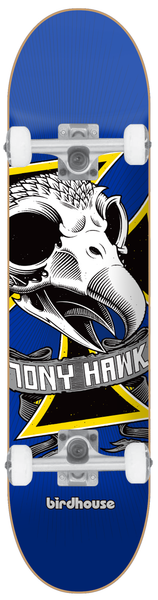 Birdhouse Beginner Grade Tony Hawk Oversized Skull Mini Complete Skateboard  7.38"